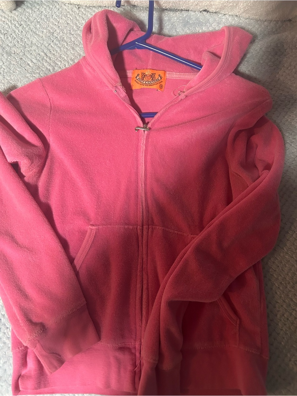 Juicy couture Barbie Pink Fleece Zip Hoodie - [Brand]